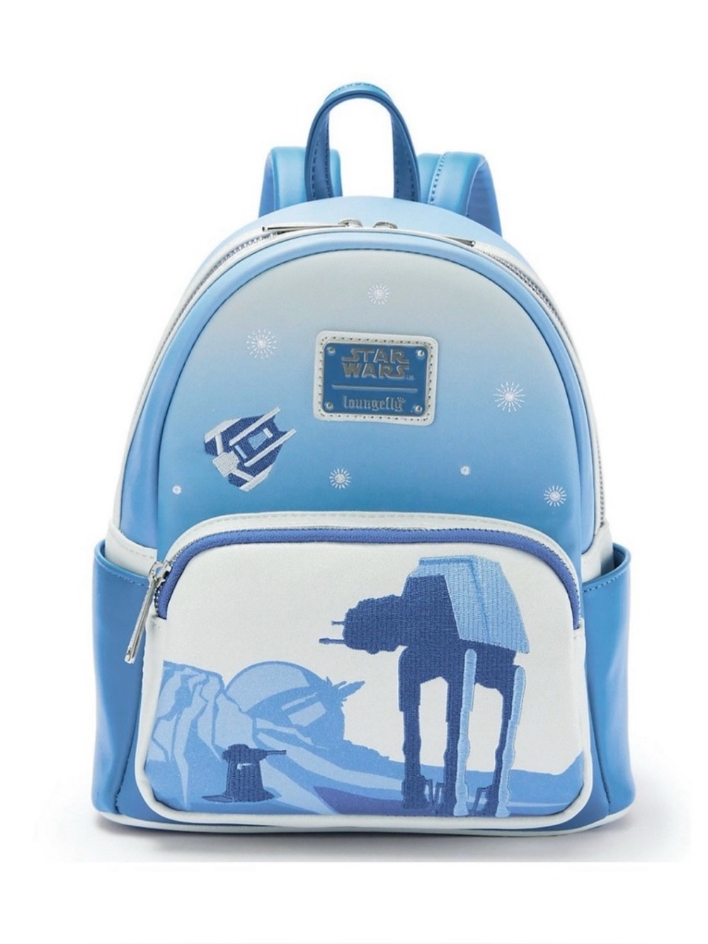 Loungefly Blue Gradient Star Wars Hoth Mini Backpack